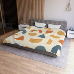 Microfiber Duvet Cover Boho Style, Design 82