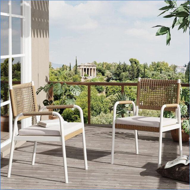 Metal Outdoor Lounge Chair