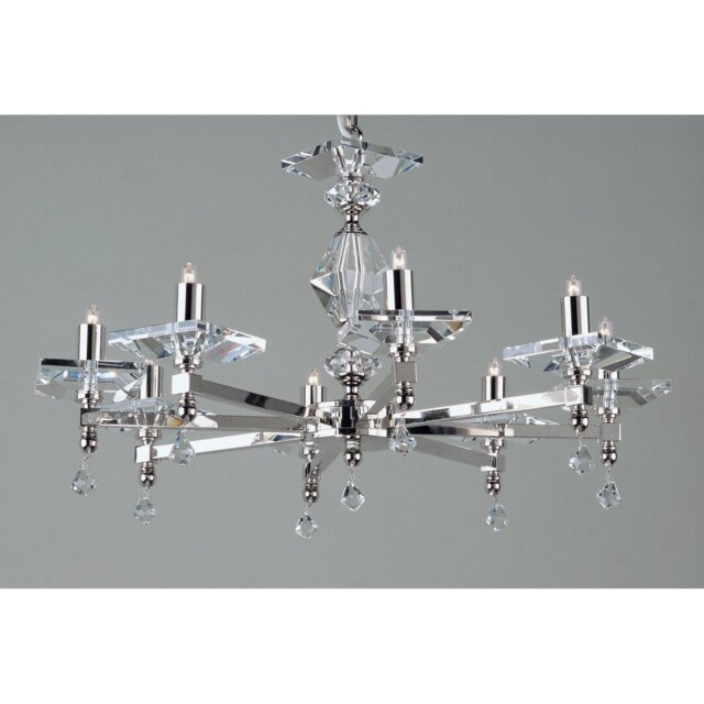 Haymarket 8 - Light Geometric Chandelier