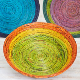 Handmade Paper Decorative Bowl 1