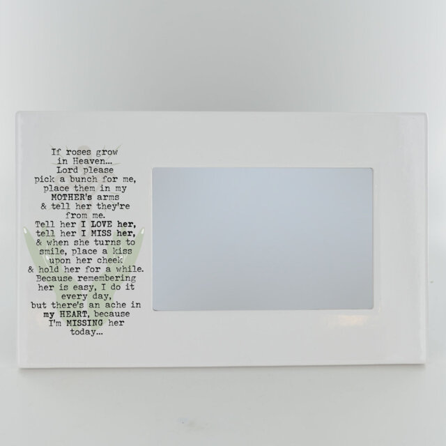 Vivid Squid Wholesale White Ceramic Picture Frame