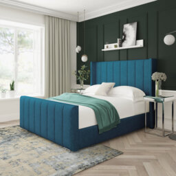 Aspen Chenille Upholstered Bed Frame