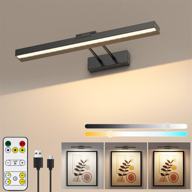 Dimmable LED Wall Mount Picture Light