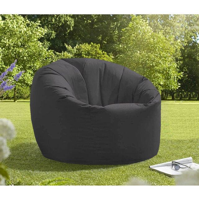 Attenborough Polyester Outdoor Friendly Refillable Bean Bag Chair