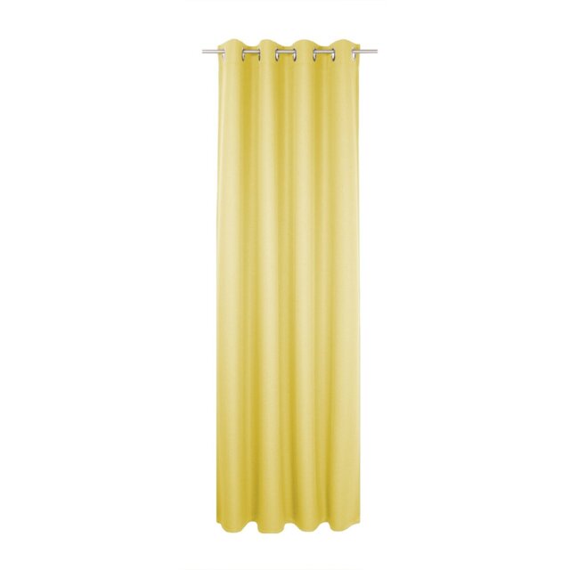 Kyrstan Synthetic Eyelet Single Curtain Panel, blackout