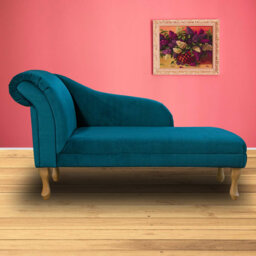 Velvet Chaise Longue