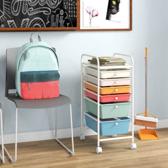 6 Drawer Storage Drawer