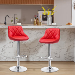 Height-adjustable bar stool