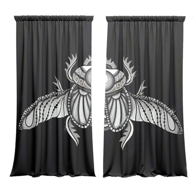 Momodou Velvet Blackout Curtain Panel Pair