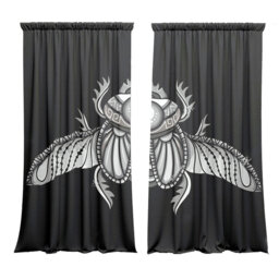 Momodou Velvet Blackout Curtain Panel Pair