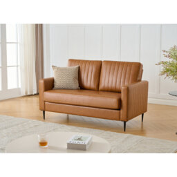 2 Seater Faux Leather Sofa
