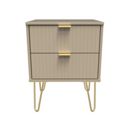 Beranda 45cm W Manufactured Wood Bedside Table