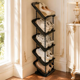 5 Pair Overdoor Shoe Organiser