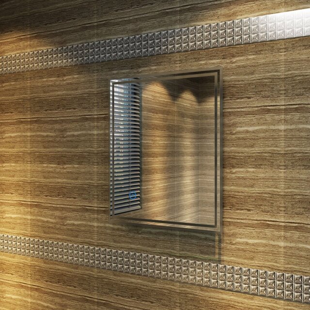Arceneaux Lighted Wall Mounted Bathroom Mirror