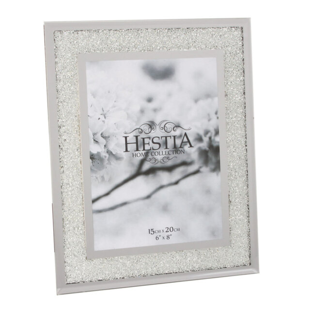 Wartrace Silver Glass Picture Frame