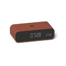 Wakie Qi Charging BT Speaker Alarm Clock 16cm - Nordic Green