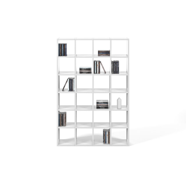 Patrick 224cm H x 150.8cm W Cube Bookcase