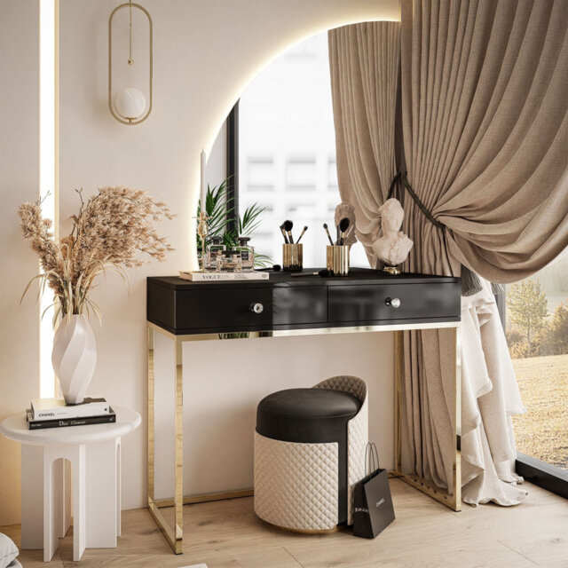 Dardenella Dressing Table with Mirror