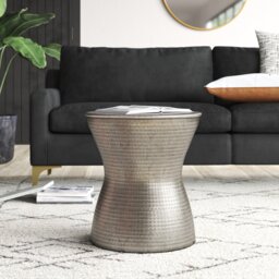 Agarita Drum End Table
