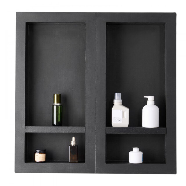 Recessed Bathroom Shelves
