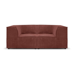 Milhouse 2 Seater Corduroy Loveseat Sofa