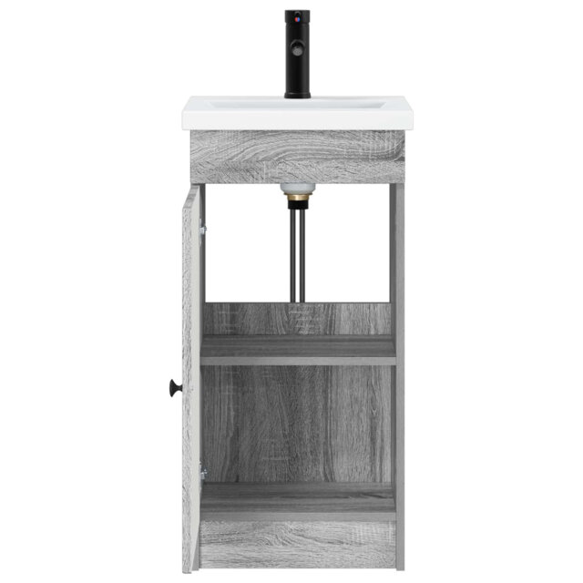 Single Bathroom Vanity with Ceramic Basin