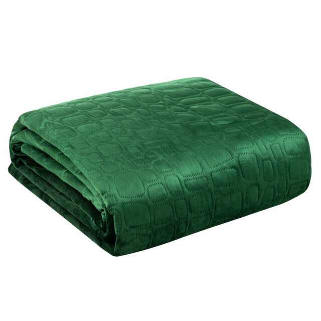 Caslin Polyester Geometric Shapes Bedspread