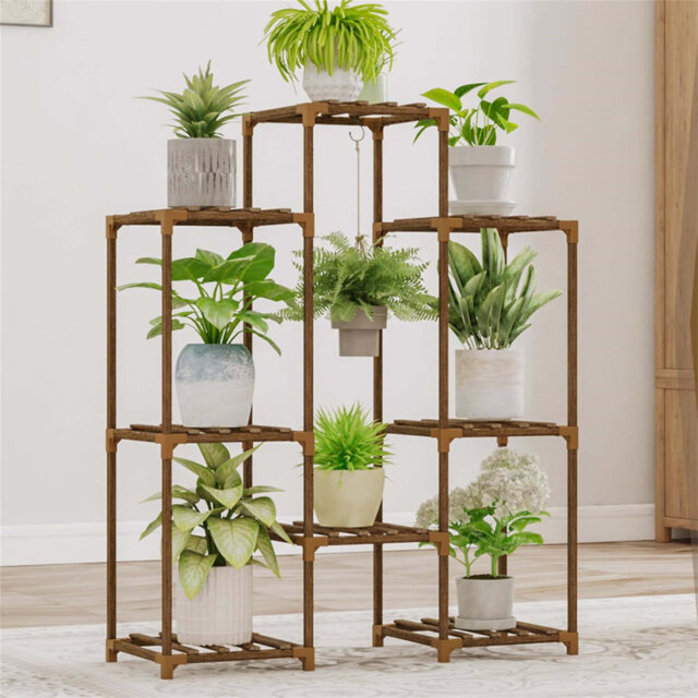 Ladder Plant Stand For Indoor And Outdoor