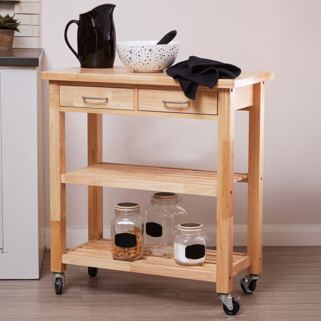 Wellfleet Solid Wood Kitchen Cart
