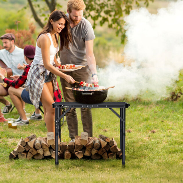 Rectangular Outdoor Picnic Table