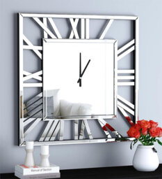 Glass Wall Clock