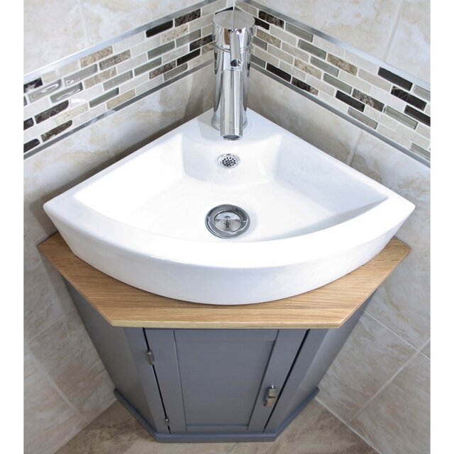 Cousin Compact 390mm Free-Standing Single Vanity Unit
