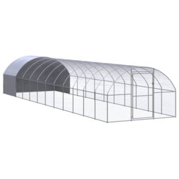 Archie & Oscar Outdoor Chicken Coop 3X6x2 M Galvanised Steel