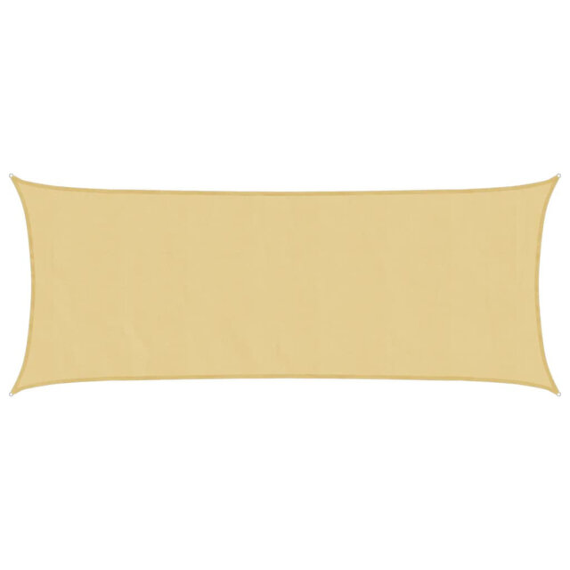 Candus 100% Polyester Oxford 4.5m x 2 m Rectangle Shade Sail