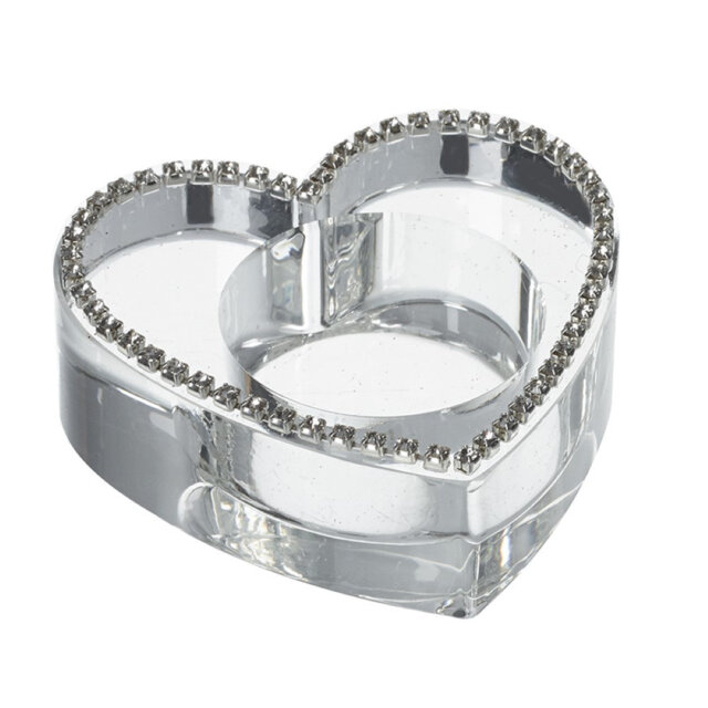 Glass Tabletop Tealight Holder