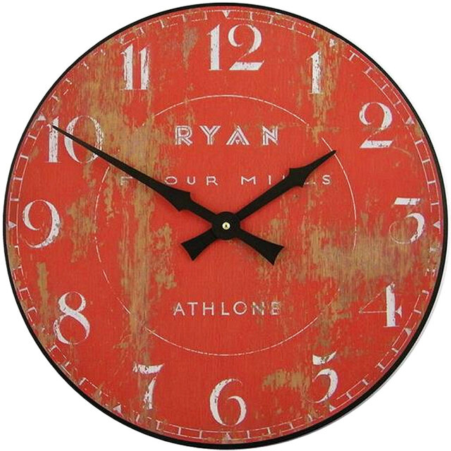 Ryan Flour Wall Clock - 36cm