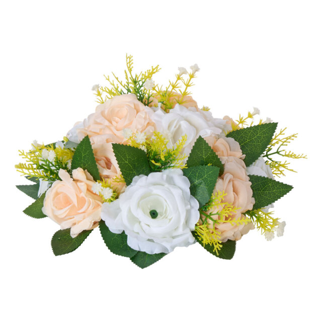 Flower Balls for Wedding Centerpieces Fake Flower BallÂ Arrangement