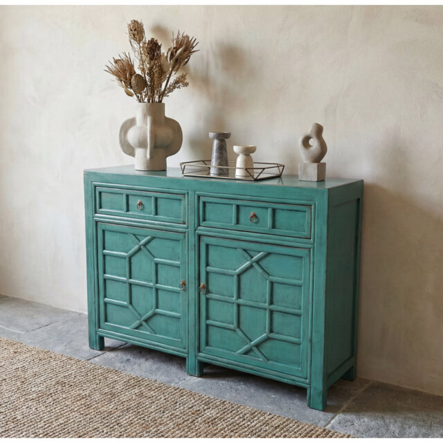 144cm Solid Wood Sideboard