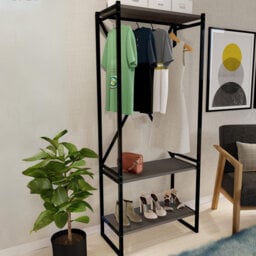 Ailynn Metal Freestandling Coat Rack