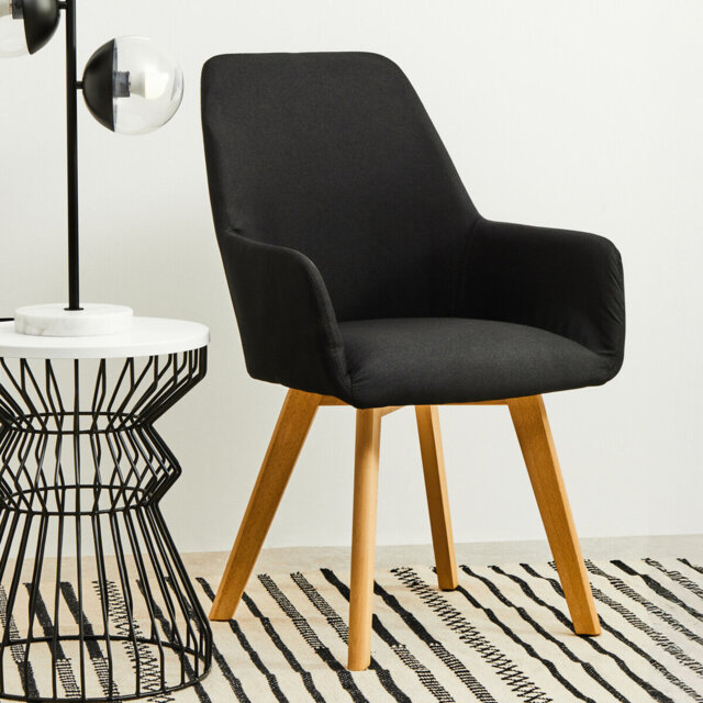 Kai 51cm H Polyester Blend Upholstered Armchair