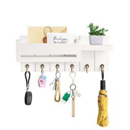 Wall Organizer with Key Hooks