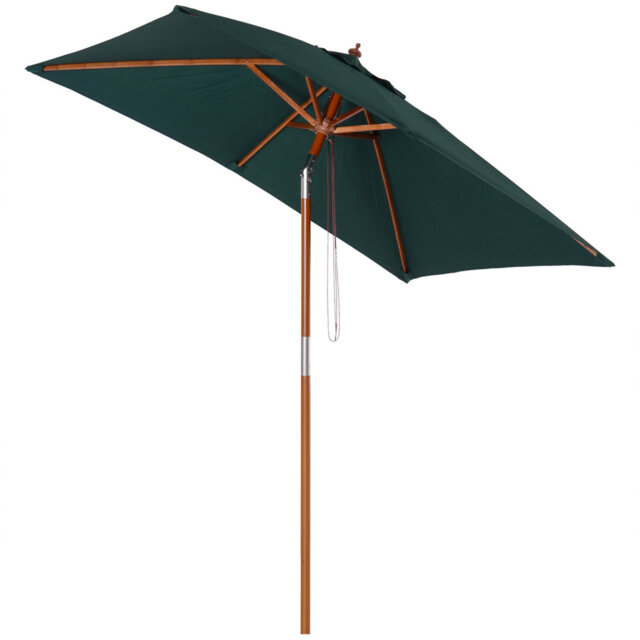 Brittanee 2m X 1.5m Rectangular Traditional Parasol
