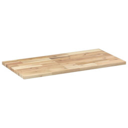 Bathroom Vanity Top 60X40x2 Cm Solid Wood Acacia