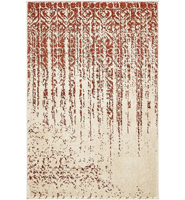 Burkhardt Flatweave Red/Beige Rug