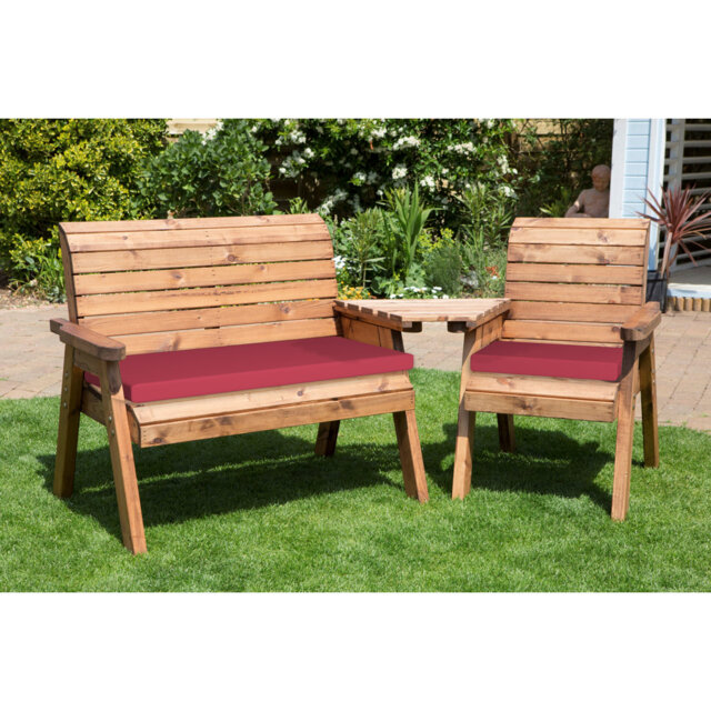 Gallardo Solid Wood Pine Outdoor Bench