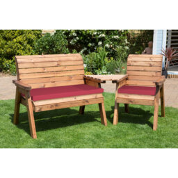 Gallardo Solid Wood Pine Outdoor Bench