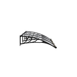Outdoor Transparent Door Canopy Window Awning with Drainage Channel