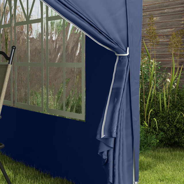 Medberry 3m x 3m Steel Pop-up Gazebo