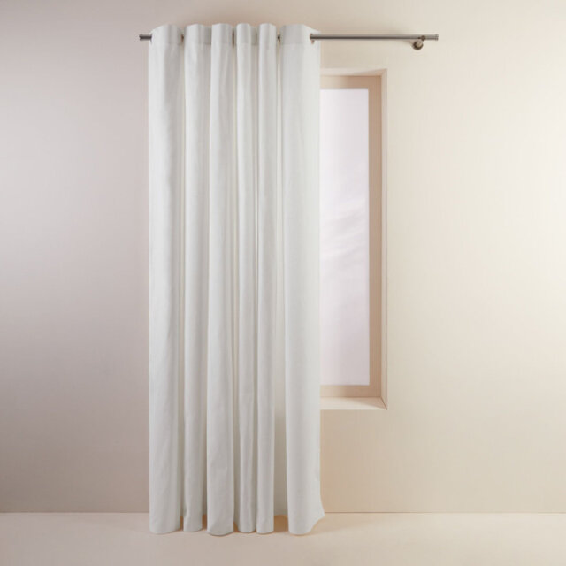 Cotton Blackout Curtain Single Panel