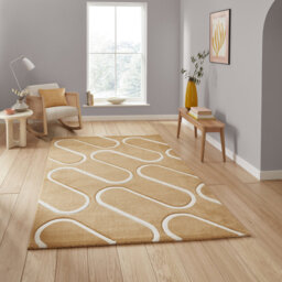 Catherine Lansfield Geometric Shapes Area Rug